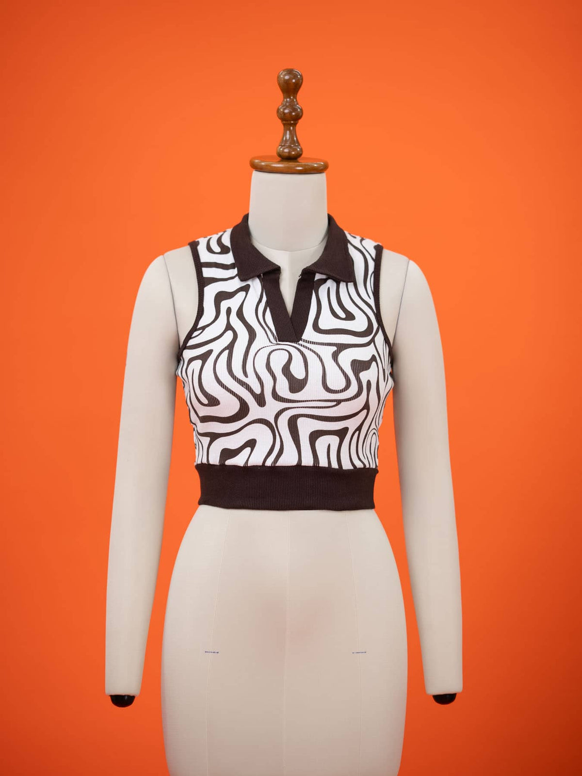 Zara Zebra Striped Top