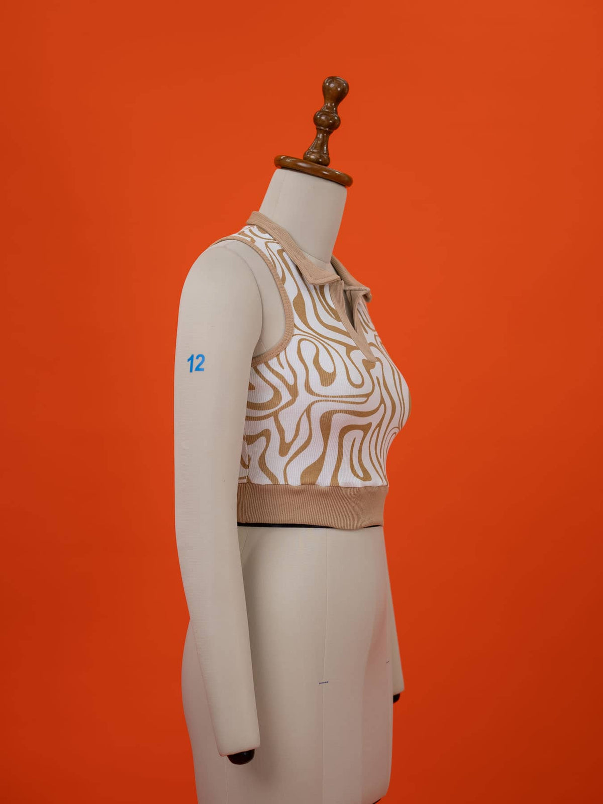 Zara Zebra Striped Top