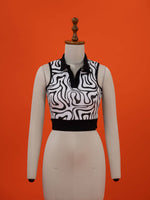 Zara Zebra Striped Top