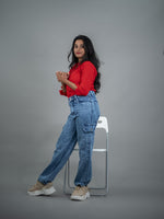 Red Women Regular Fit Solid Formal - Casual Shirt