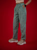 Women Corduroy Pant With Pleat and Side Pocket