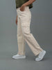 Straight Fit High Waist Cargo Jeans For Women (6 Pocket)