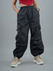 Baggy Parachute Cargo Pants For Women