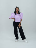 Korean Top With Embroidery Work Shirt For Women