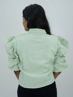 Korean Top With Embroidery Work Shirt For Women