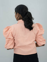 Korean Top With Embroidery Work Shirt For Women