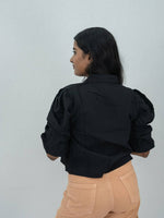 Korean Top With Embroidery Work Shirt For Women