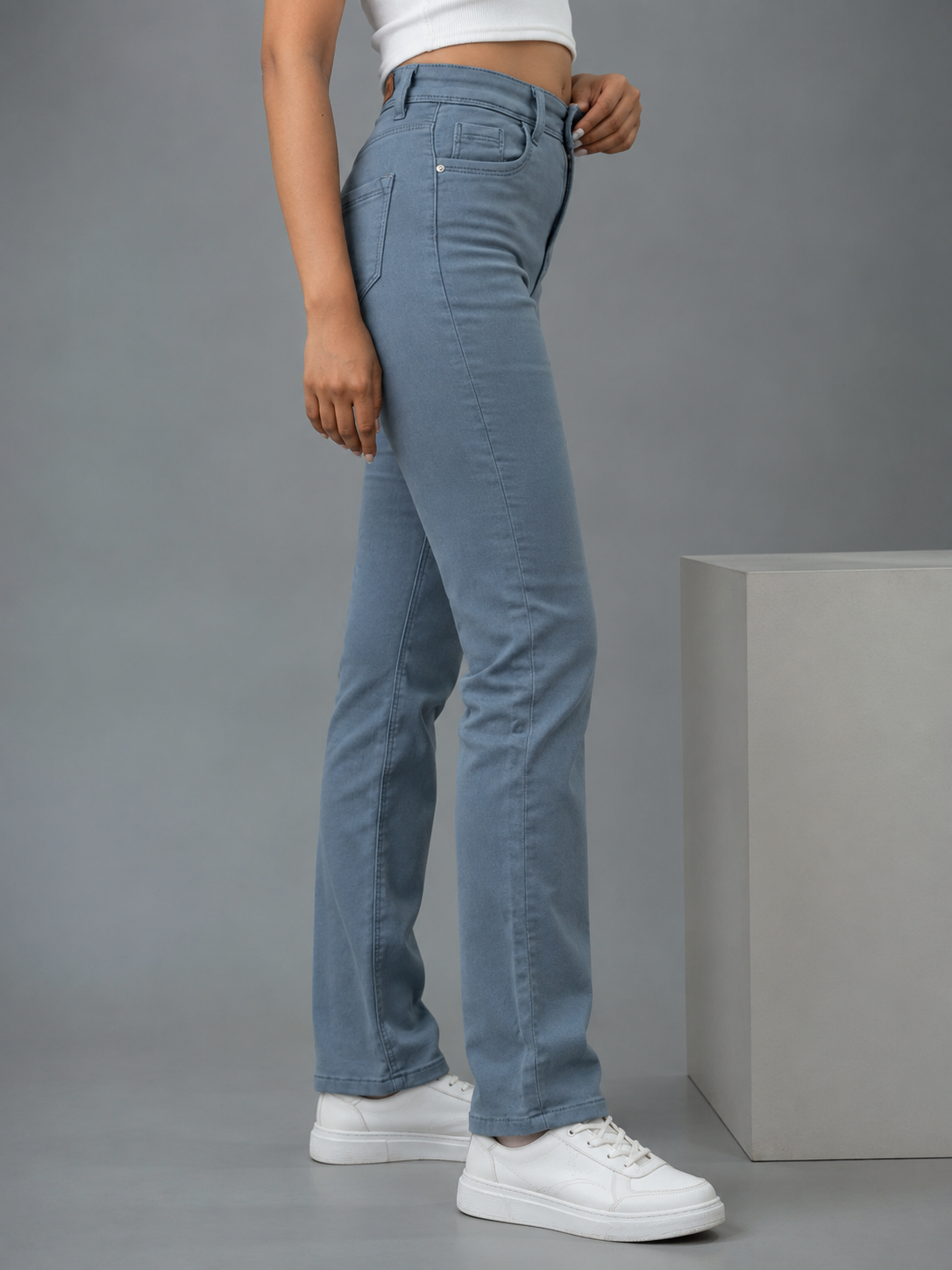 Soft & Comfortable High Waist Jeans