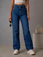 High Waist Wide Leg Jeans