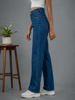 High Waist Wide Leg Jeans