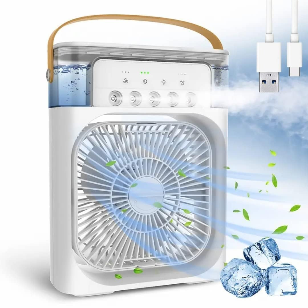 3 in 1 Multi Functional Air Cooler Fan (works without electricity)