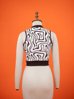 Zara Zebra Striped Top