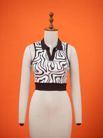 Zara Zebra Striped Top