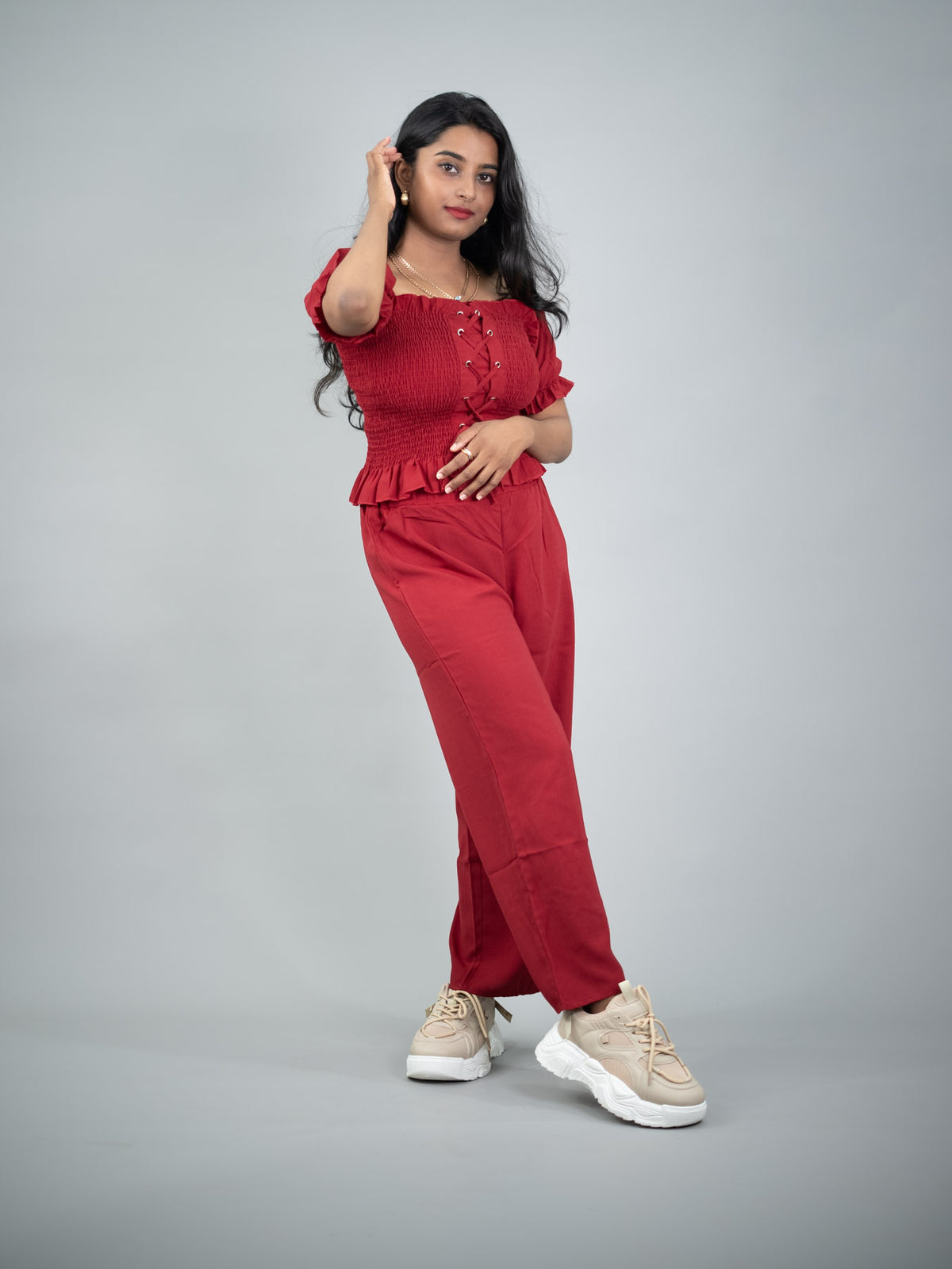 Red Jumpsuit for Women