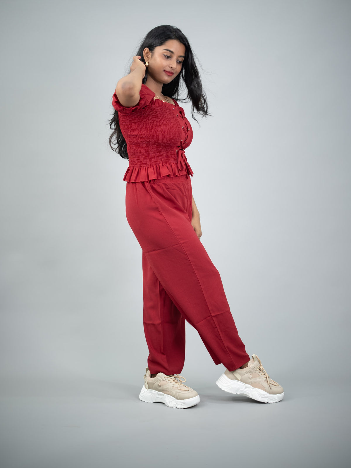 Red Jumpsuit for Women