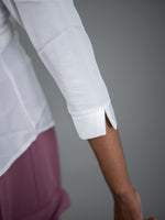 White Women Regular Fit Solid Formal - Casual Shirt