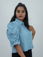 Korean Top With Embroidery Work Shirt For Women