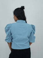 Korean Top With Embroidery Work Shirt For Women