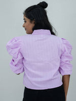 Korean Top With Embroidery Work Shirt For Women