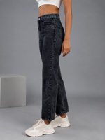 High Waist Relaxed Jeans For Women