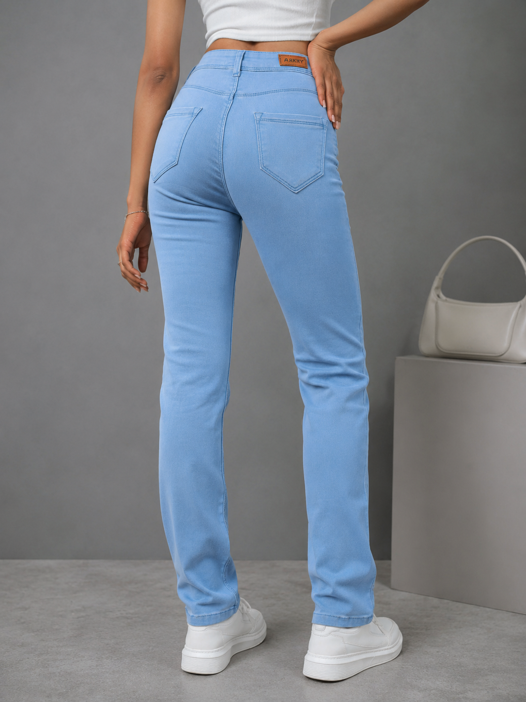 Soft & Comfortable High Waist Jeans