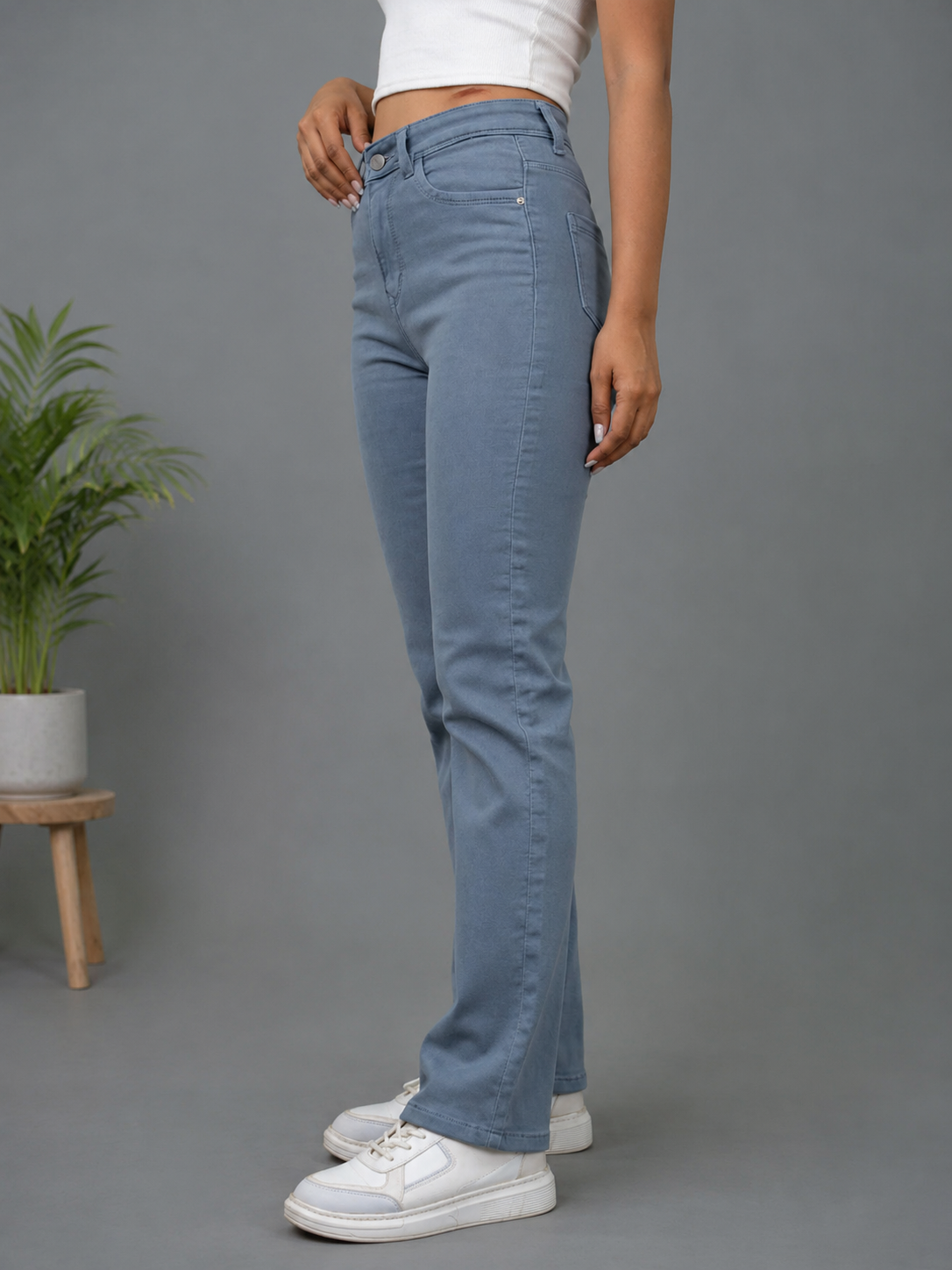 Soft & Comfortable High Waist Jeans