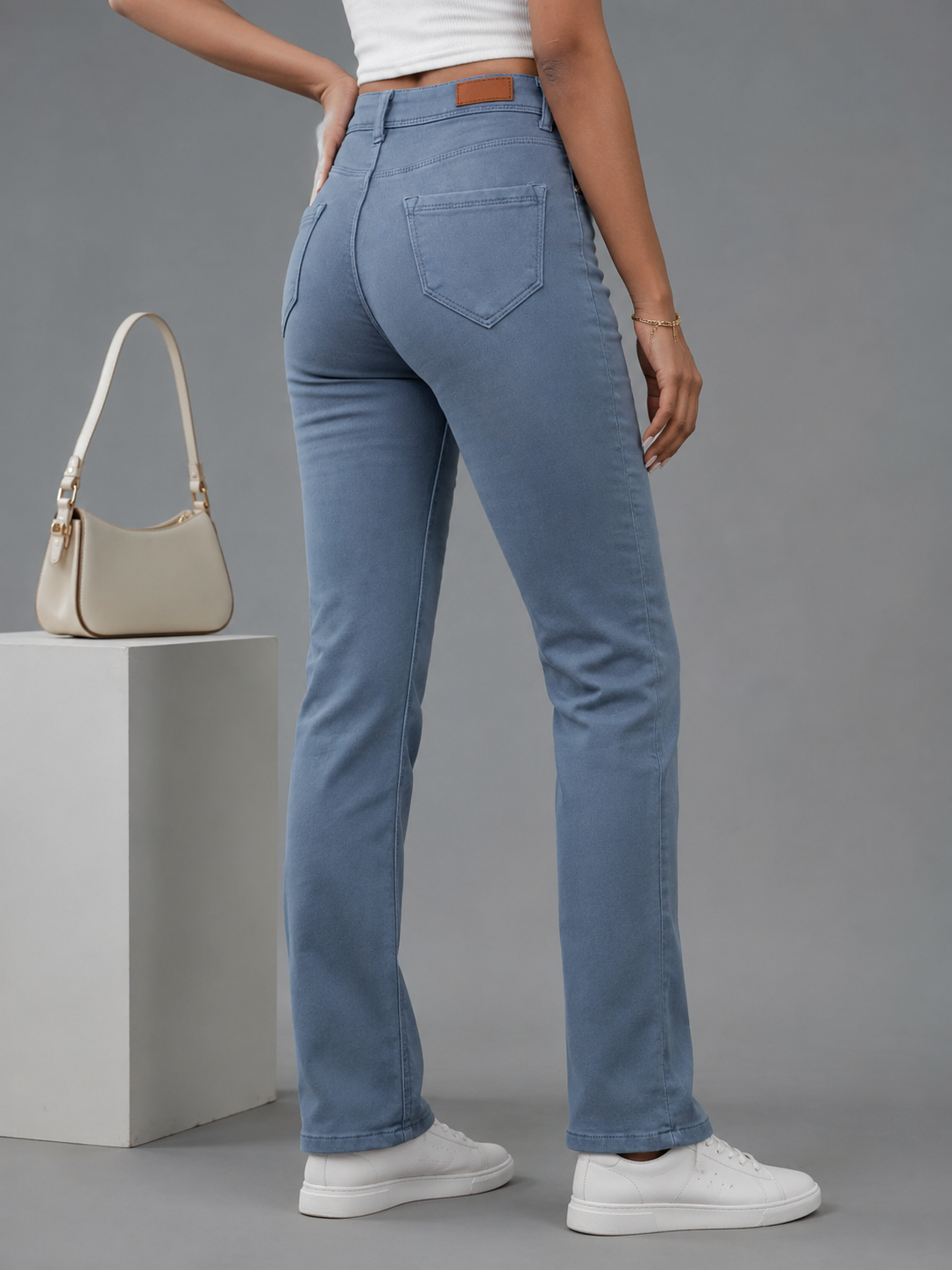 Soft & Comfortable High Waist Jeans