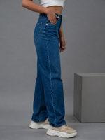 High Waist Wide Leg Jeans